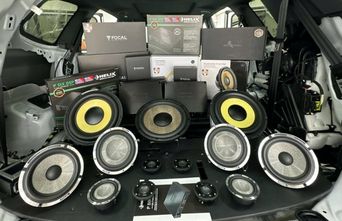 cấu hình có loa focal 3.5WM