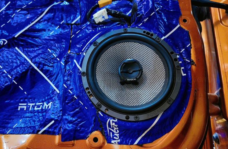 Loa focal 165 AC lắp thực tế