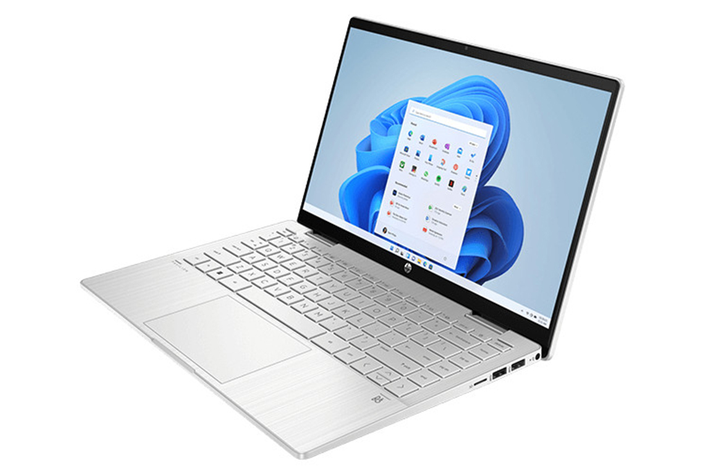Laptop HP Pavilion X360 14-ek1046TU 80R24PA (Intel Core i3-1315U/8GB/256G/14" FHD/Cảm ứng/Win 11/Bạc) - Hàng chính hãng - Ảnh 4